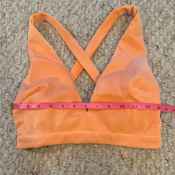 *3 for $9* Peachy Plunge Crop Top - Picture 5 of 9